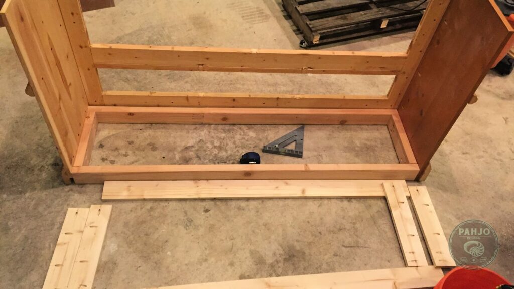 build new dresser frame