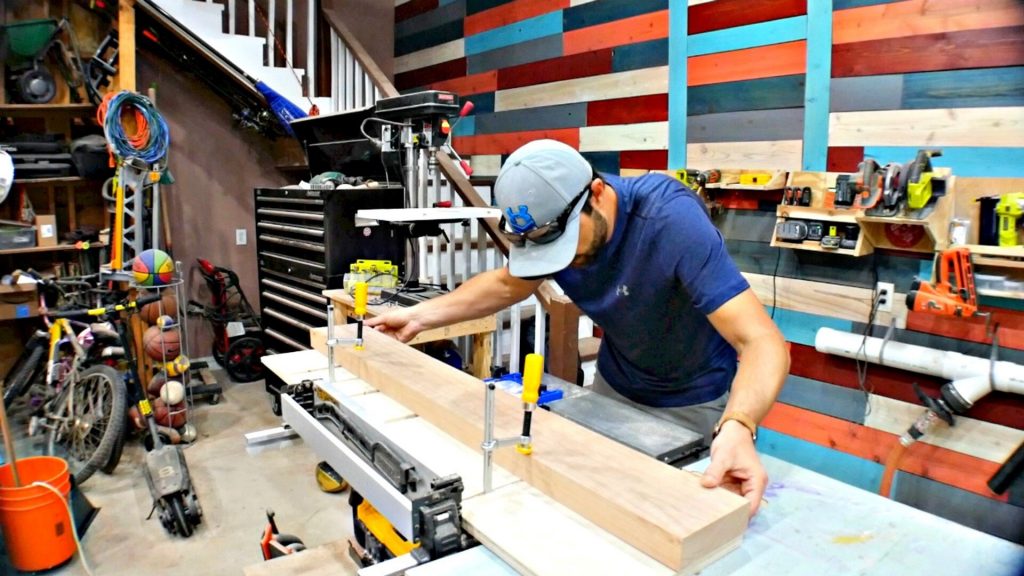 table saw jig for straight edge