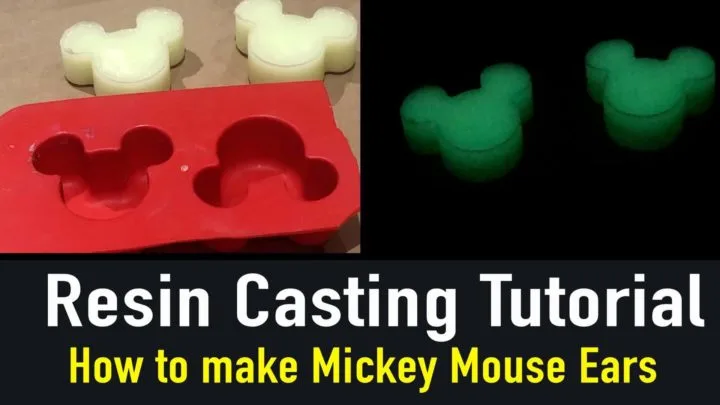 Resin Casting With Glow Powder
