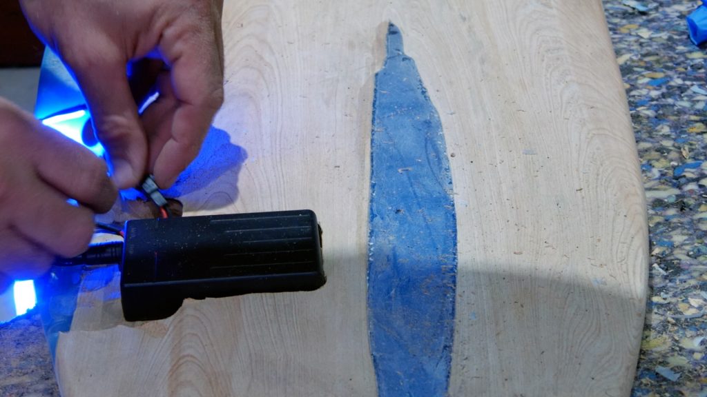 how to make wood and resin wall art that glows_battery compartment horizontal
