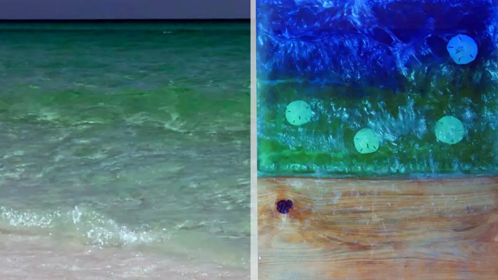 DIY Wood and Resin Beach Art with Real Sand_Destin Florida
