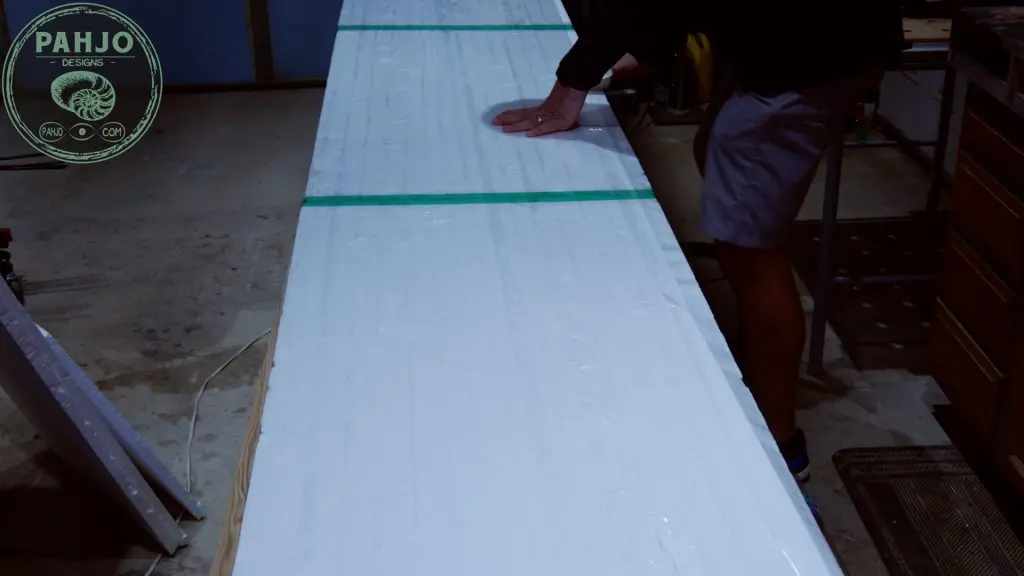Epoxy Bar Top using Reclaimed Wood Resin Mold & Release Agent