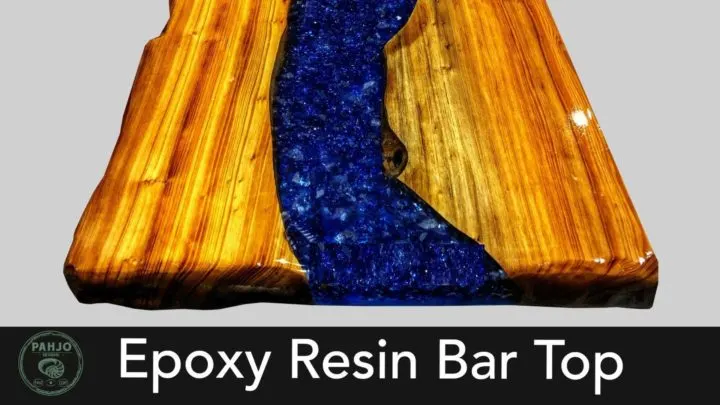Epoxy Resin Bar Top Using Reclaimed Wood