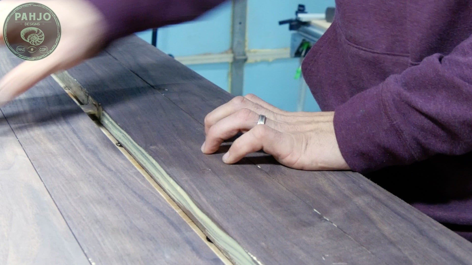 How To Build DIY Double Sliding Barn Door Join Boards and Glue Up