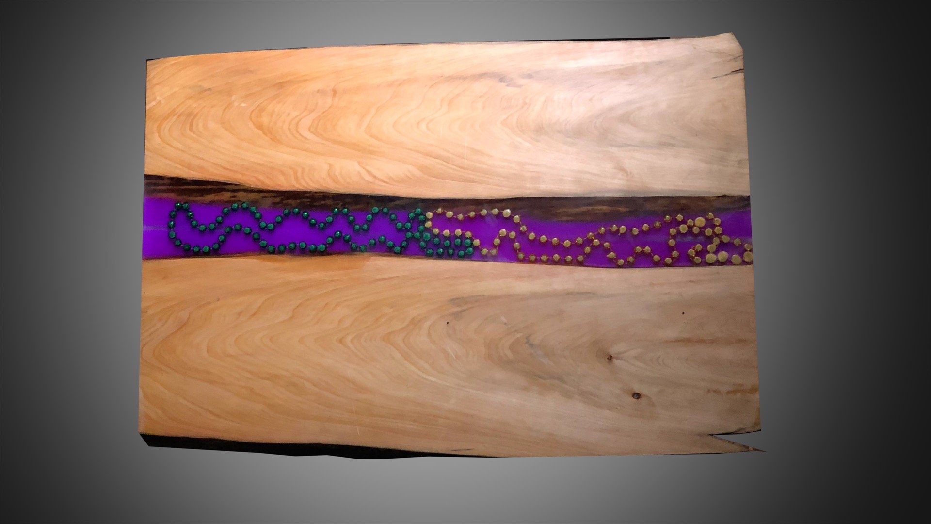 LED Epoxy Resin Wood Wall Art | Pahjo Designs