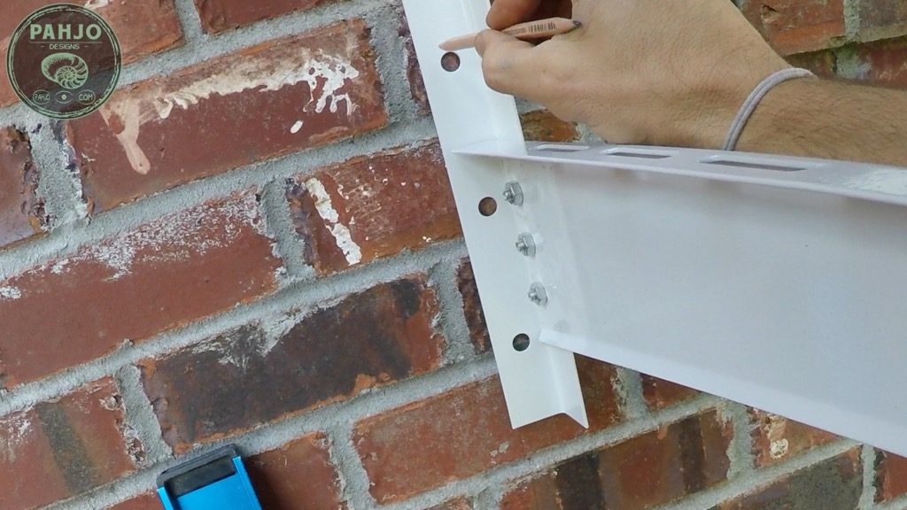 DIY Mini Split Install Outside Condenser on Brick