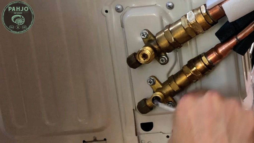 MRCOOL DIY Mini Split Install open valve