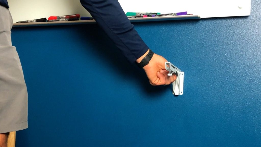 DIY folding wall desk hinges