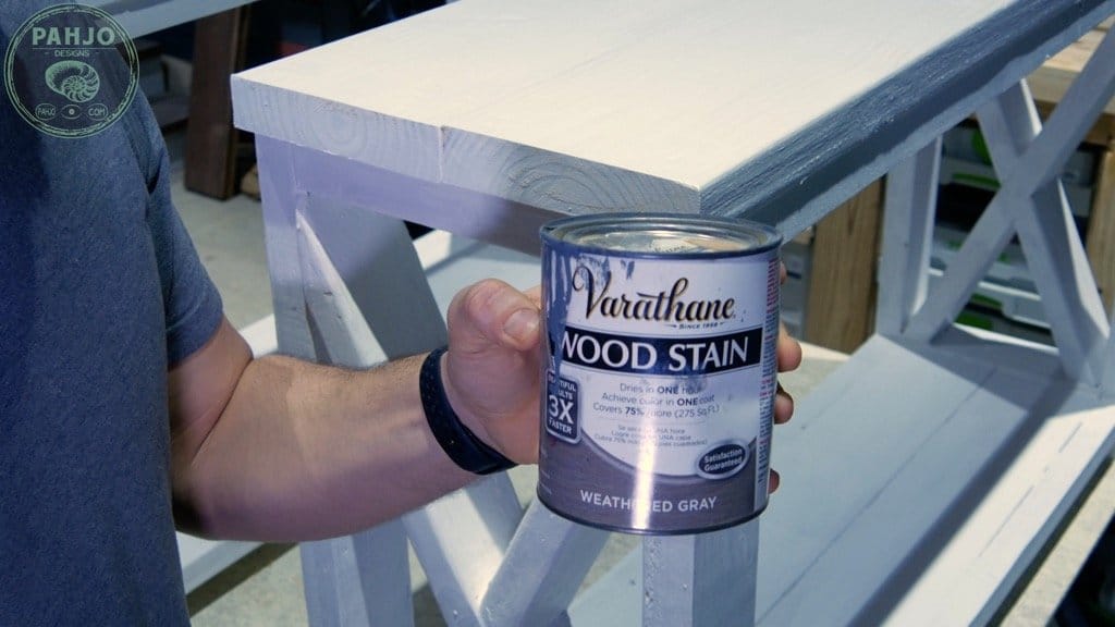 wood stain for distressing white painted furniture