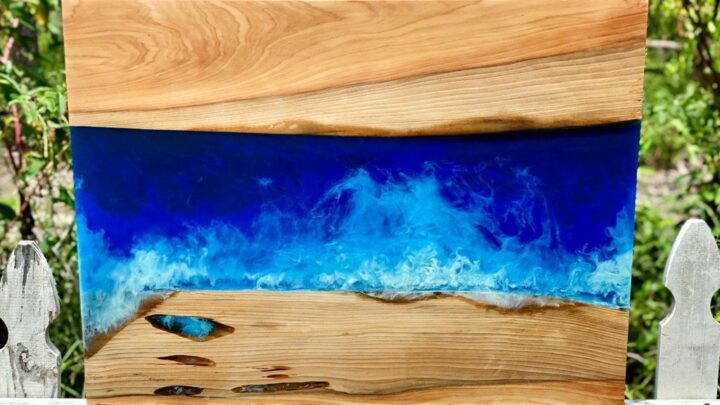 How To Make Resin Ocean Wave Art