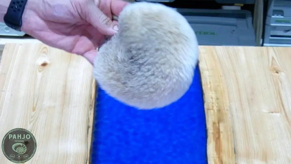 how to clean wool buffing pads