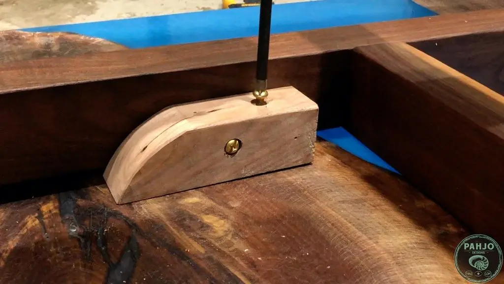 attaching threaded inserts in wood