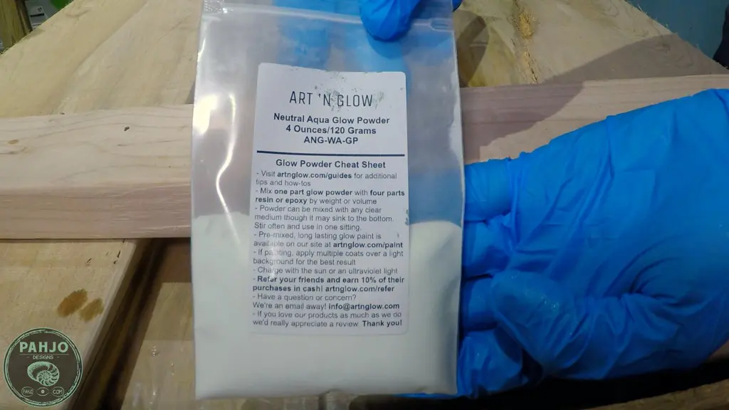 epoxy resin glow powder