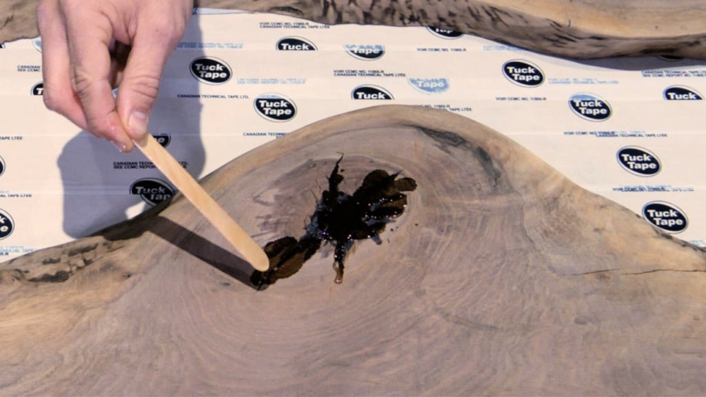 How to Fill Wood Voids with Epoxy