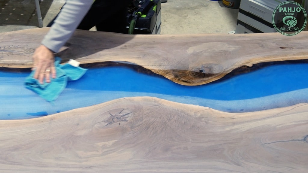 epoxy resin sanding