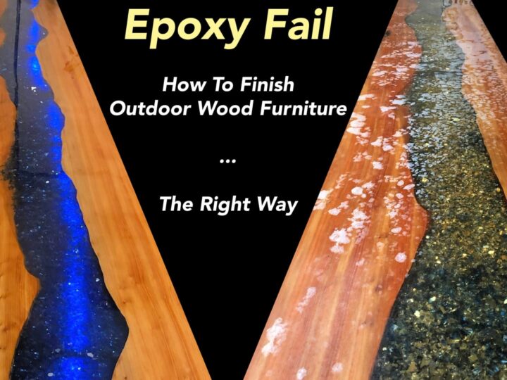 How to Protect Outdoor Epoxy Wood Table