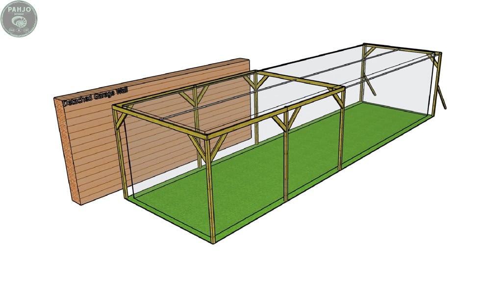 indoor batting cage design