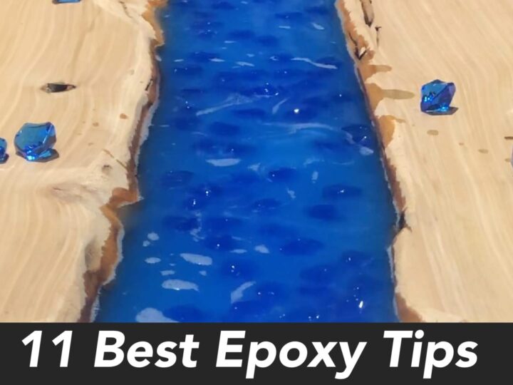 11 epoxy river table tips