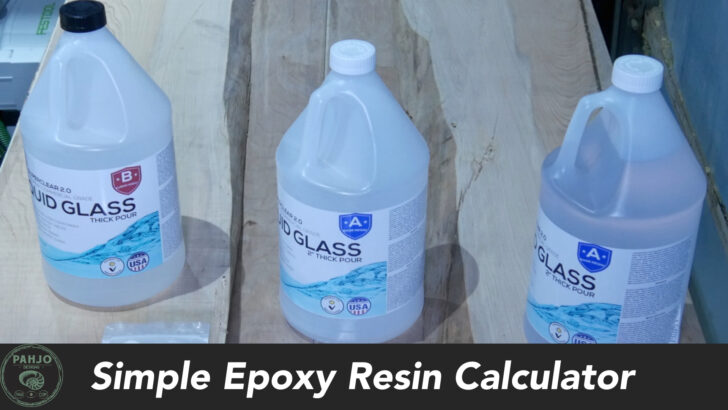 Simple Epoxy Resin Calculator