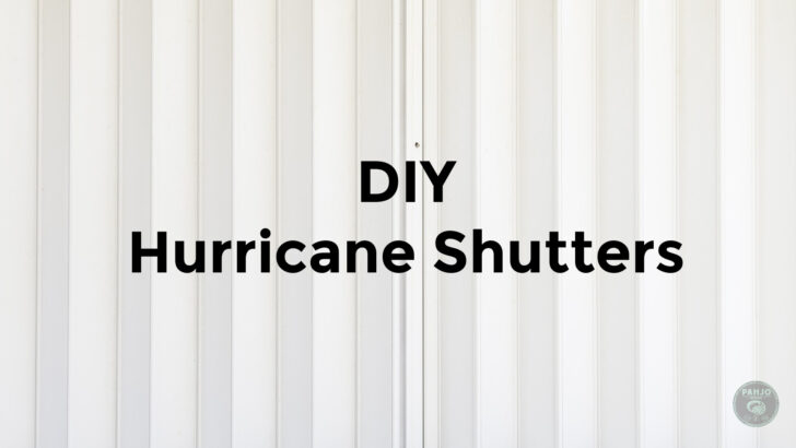 DIY Hurricane Shutters