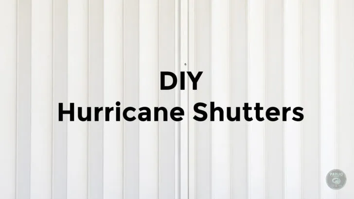 DIY Hurricane Shutters