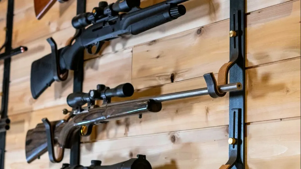 35 Easy DIY Gun Wall Mount Rack Displays (Free Plans)