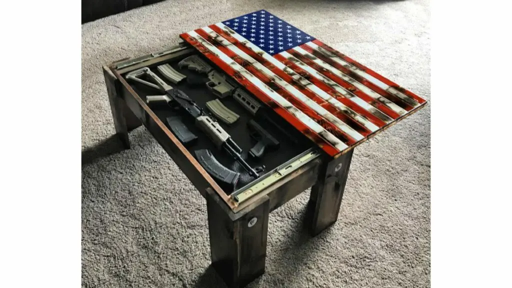 Gun Storage concealment flag