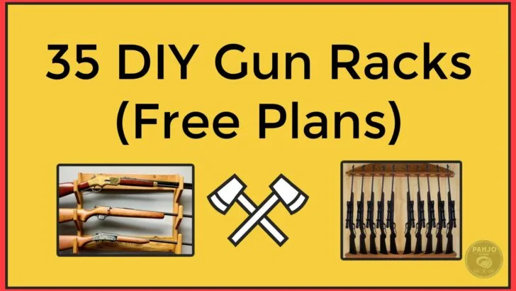 35 DIY Gun Wall Mount Build Plans