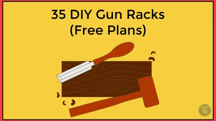 35 DIY Gun Wall Mount Build Plans Free