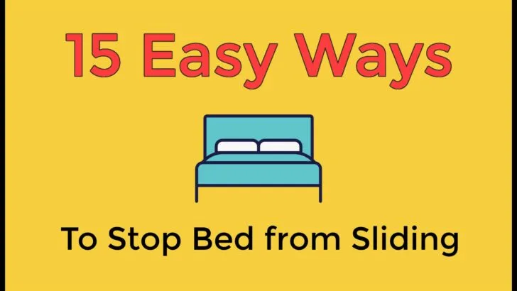How To Stop Bed from Sliding DIY