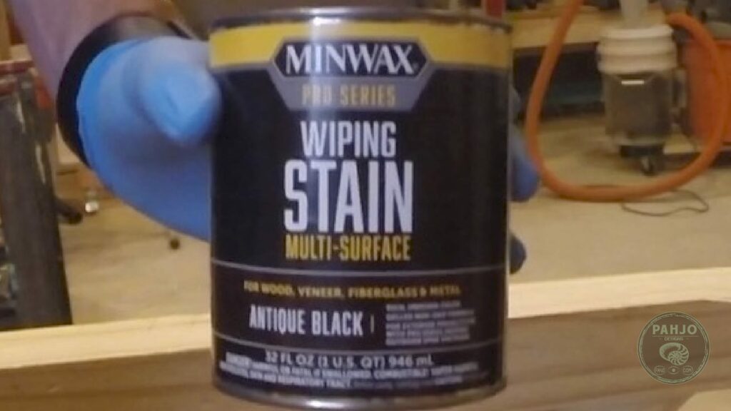 wiping stain for table bottom