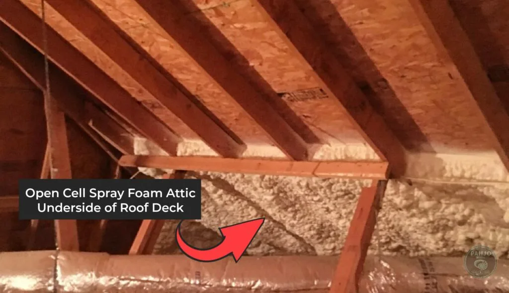 DIY spray foam insulation in attic