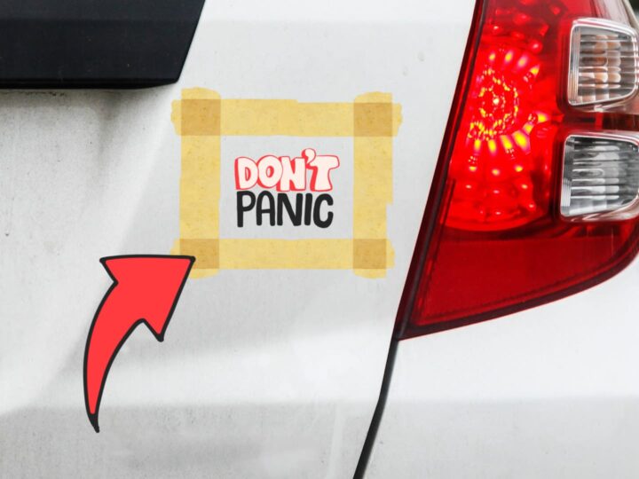 how to remove tape residue from car without damaging paint