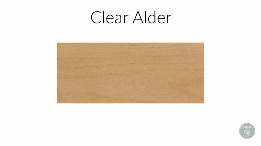 clear alder wood for diy cabinets