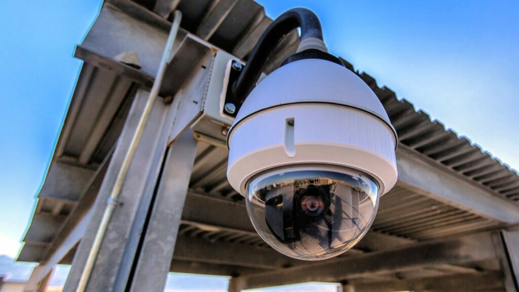 keep bugs away from security cameras by using a dome camera
