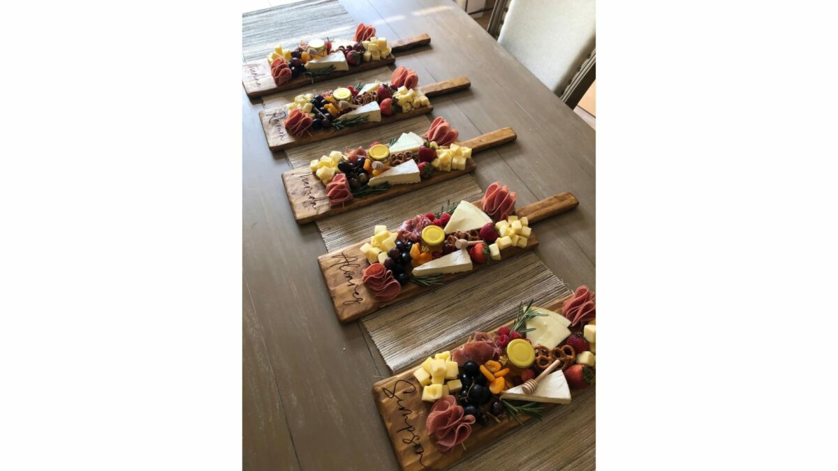 33 DIY Wood Charcuterie Board Designs