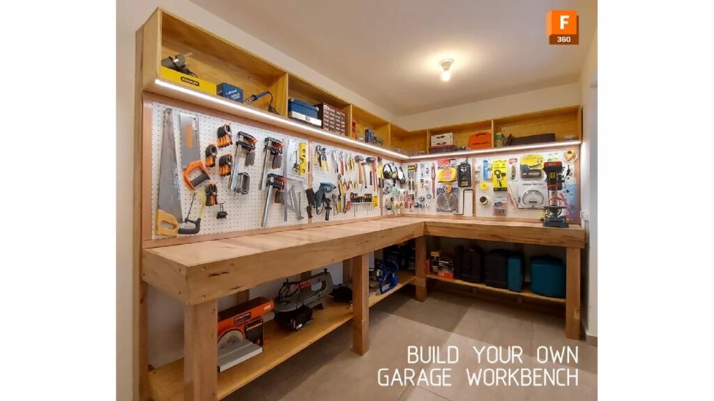 Ultimate Garage Workbench Build Plans